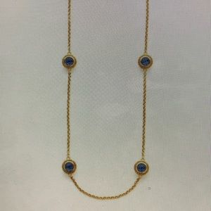 Julie Vos 24k Gold Plated Loire Station Necklace